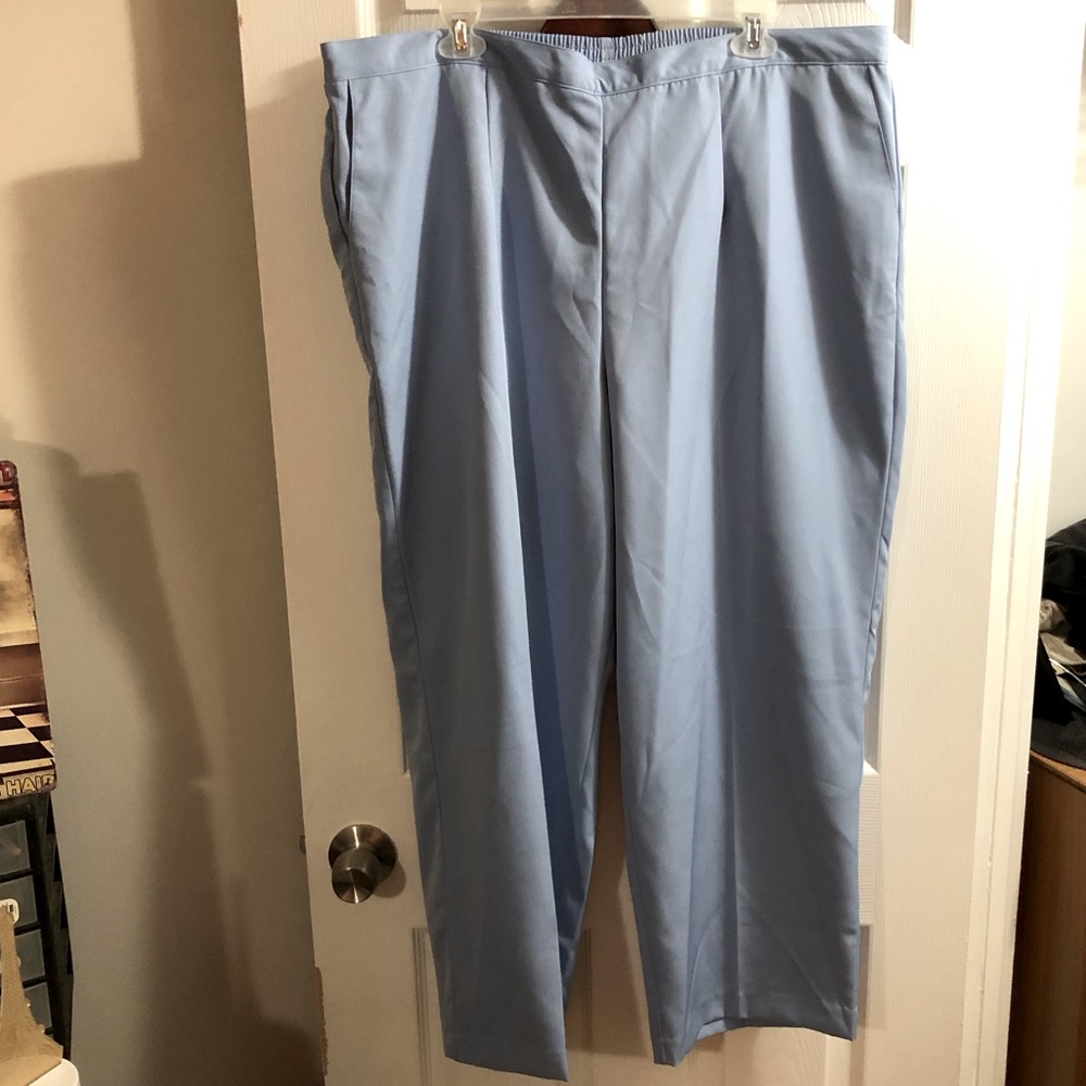 Baby blue capris